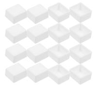Didiseaon Empty Watercolor Paint Pans for Artists and Painters Wide Range of Applications 12pcs Plastic Half Pans Set Made of Sturdy Abs Material, Easy to Clean with