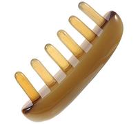 Didiseaon Ergonomic Wide Teeth Comb for Scalp Massage and Hair Care, Synthetic Material Massager Comb Designed to Massage The Scalp, Suitable for The Elderly and Daily Use