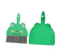 Didiseaon Essential Mini Broom and Dustpan Set Crumb Sweeper for Desktop Pet Hair Removal