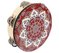 Didiseaon Ethnic Style Boys and Girls Tambourine Hand Drum Musical Instrument Toys Hand Drums for Toddlers