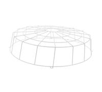 Didiseaon Exit Sign Protective Cover Ceiling Light Guard with Welded Mesh Edge Protection Impact Stopper for Emergency and Bedroom Fixtures Easy Installation Fit Safety Shield