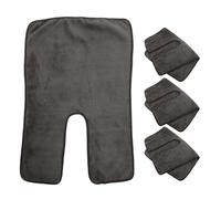 Didiseaon Facial Towels Split: 4pcs Clean Skin Club Face Towels Coral Fleece Soft Breathable Spa Towel for Estheticians Skincare, Massage, and Facial Treatments