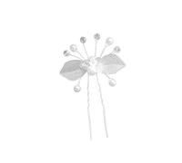 Didiseaon Fashion Pearl u Shaped Hairpin 4pcs Women's Hairpin Elegant Hair Clip Hair Stick for Women