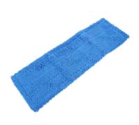 Didiseaon Flat Mop Replacement Pad Microfiber Head Refill for Cleaning | Reusable Mop Pads for Wet and Dry Floor Cleaning, Absorbent and Washable Cloths for Wood, Laminate, Tile and Vinyl, Blue