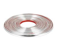 Didiseaon Flexible PVC Wall Edge Strip Self Adhesive Molding Trim Roll for Home Decoration, Stylish Modern Design, Cut to Fit Size Or Shape, for Wall Corners and Tile Edging