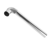Didiseaon Flexible Stainless Steel Chimney Flue for Outdoor Camping Stove with Pipe and Elbow Heat-Resistant Metal Exhaust for BBQ and Stove Venting
