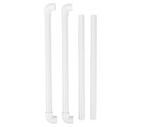 Didiseaon Floating Fish Feeding Ring 40cm White Printed Letters - Pond and Aquarium Floating Plant Barrier, Duckweed Divider for Fish Tank, Aquatic Flora Separator for Outdoor Water Gardens