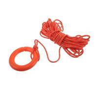 Didiseaon Floating Rescue Rope Reflective Orange Plastic Polyester Metal High Buoyancy Quick Deployment for Water Enthusiasts Boating Outdoor Floating Rope Applications