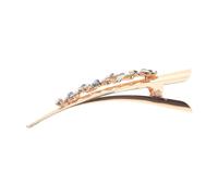 Didiseaon Flower Horn Hair Clip Duck Bill Hair Clips for Women Rhinestone Use As Cosplay Accessories