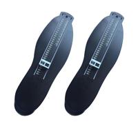 Didiseaon Foot Gauge Adult Shoe Size Measurement Tool Accurate Measurements Easy to Use Plastic 2pcs for Store Fitting
