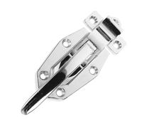 Didiseaon Freezer Door Handle with Ergonomic Grip Heavy-Duty Industrial and Household Oven Door Handle Replacement Quick-Install Metal Latch for Walk-in Cooler and Fridge Freezer Access