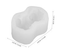 Didiseaon French Bulldog Cake Mold DIY Baking Mold High Temperature Resistant Cookie Cake for Party Baking and Decoration