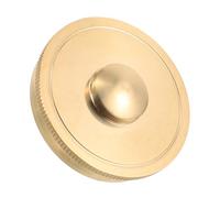 Didiseaon French Horn Bottom Valve Cover Replacement Part Precision Engineered Airtight Metal Cap for Secure Fit Easy Removal Design for Restoration and Repair in Music Schools and Concerts