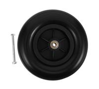 Didiseaon Front Wheelchair Wheel Replacement Pu Solid Caster Roller for Transport Chair Wheelchair Tires Replacement