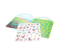 Didiseaon Funny Cognition Sticker Book for Engaging Preschool Learning Animal Theme Enhances Imagination Communication and Sensory Skills Safe Educational Activity