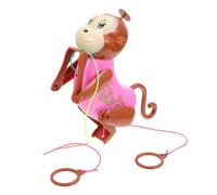 Didiseaon Funny Monkey Climbing Rope for Interactive Pull String Plaything with Smooth Surface Random Color Cartoon Animal Game to Boost Social Skills and Parent Bonding Random Color