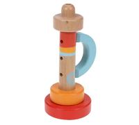 Didiseaon Funny Wooden Trumpet for Educational Musical Instrument Early Learning for Birthdays and Holidays Smooth Surface Sound for Hearing Training