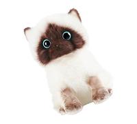 Didiseaon Ginger Cat Plush Toy Siamese Cat Doll Soft Toy Boys and Girls Home Decor