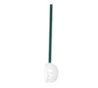 Didiseaon Glass Stirring Spoon Long Handle Design for Versatile Use in Kitchen and Cooking, Suitable for Hot Liquids and Flour, Green Glass Ladle for Iced Tea, Coffee, and Asian Soup