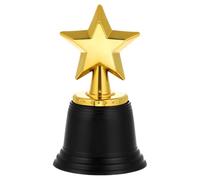 Didiseaon Golden Star Trophy Award for Sports Teams and School Competitions, Plastic Material with Elegant and Eye-catching Design, Easy to Transport for Showing Appreciation