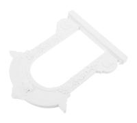 Didiseaon Greek Style Miniature Wedding Flower Arch DIY Craft Door 1Pcs White for Dollhouse Wedding Decor Fairy Garden Supplies Ceremony Centerpiece