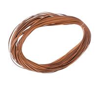 Didiseaon Grey PE Plastic Rattan Furniture Repair Material Wood Grain Effect DIY Rattan Weaving Kit for Chair Sofa Garden Outdoor Craft Enthusiasts