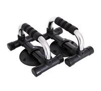 Didiseaon H Type Bar with Suction Cup for Home Gym Indoor Fitness Upper Body Muscle Training Non Slip Grip Supports Pushups Dips Sits Handstand Exercises Black