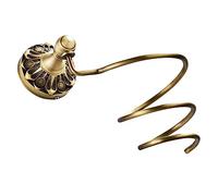 Didiseaon Hair Dryer Holder Copper Wall-mounted Rack Hair Styling Tool Organizer Antique Bronze Finish