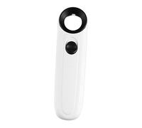 Didiseaon Handheld Magnifier with LED Lamp Unique Design White Abs Acrylic Optical Lenses High Definition for Jewelry Appreciation and Reading Suitable for Elderly