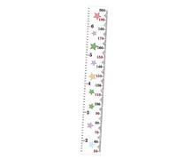 Didiseaon Hanging Growth Chart Wall Ruler Decor for Nursery Boy Girl Bedroom Stars Colorful Boys and Girls Height Chart