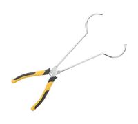 Didiseaon Heat-Resistant Crucible Tongs Long Needle Nose Pliers for Jewelry Making and Metal Melting Grip Tool for Gold Casting and Smelting Equipment in Laboratory and Studio Use