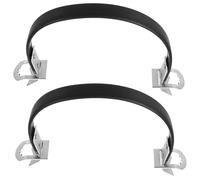 Didiseaon Heavy Duty Battery Carrier Straps 2pcs Sturdy PVC and Steel Material Convenient for Carrying and Transporting for Car Battery for Travel and Outdoor Camping