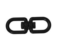 Didiseaon Heavy Duty Double Eye Swivel Hook for Swing and Hammock Chairs Stainless Steel Porch Swing Hardware with Full Rotation for Smooth Movement in Outdoor and Indoor Use