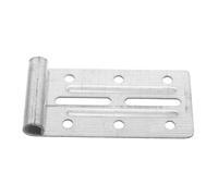 Didiseaon Heavy Duty Iron Garage Door Top Bracket with Roller Carrier Side Hinge Bracket for Residential Door Repair Upper Panel Support Easy to Install Replacement Parts
