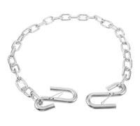 Didiseaon Heavy-duty Sturdy Tow Chain Trailer Safety Chain Stainless Steel with Hooks 3500 Lbs Capacity Secure Connection Preventing Accidental Detachment for Rv and Trailer Projects