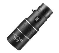 Didiseaon High Power Night Vision Monocular Telescope Low Light Portable Outdoor Use Scope for Hiking Bird Watching Fishing and Concerts Black Single-tube Design
