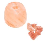 Didiseaon Himalayan Pink Salt Rock Lamp Shade Replacement Reducing Nighttime Glare in Bowl Shape, Natural Salt Rock Material with Easy to Install Feature for Bedrooms and Tea Rooms