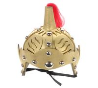 Didiseaon Historical Army Helmet Gold Ancient Knight Costume for Cosplay Theater Performances Themed Parties Comfortable Fit Realistic Design Random Color