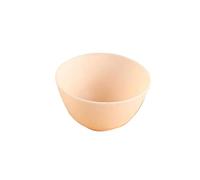Didiseaon Home Use Silicone Bowl for Mask Mixing Odorless Anti-Fall 10.5x7cm Prep Measuring Bowl Flexible and Stable Yellow