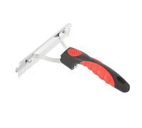 Didiseaon Horse Grooming Comb Ergonomic Non- Grip Practical Horse Cleaning Tool for Shedding and Dirt Removal for Livestock Care and Grooming Needs