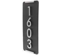 Didiseaon House Number Sign Plaque Thick Address Plate for Office Home Door Outside with Numbers Suitable for Mailboxes Hotels Ktv and Public Places