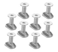 Didiseaon Hydrofoil Mounting Screws for Foil Board for Artificial Wave Pools and Hydrofoil with Universal Fit 8pcs Stainless Steel T Shape Bolts and Greater Resistance to Force and Lakes