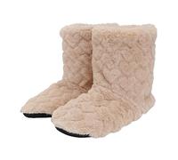 Didiseaon Indoor Warm High Tube Floor Boots Non Skid Thickened Soft Comfortable Dance Footwear for Autumn Winter Adults