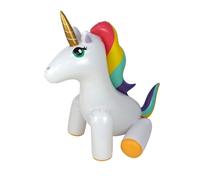 Didiseaon Inflatable Unicorn Sprinkler for Outdoor Water Splash Play Mat PVC Summer Fun Sprinkler for Backyard Activities