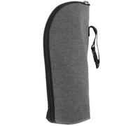 Didiseaon Insulated Milk Bottle Bag Premium Thermal Pouch for Durable and Practical Zipper Closure for Easy Access for Outdoor Activities Convenient Stroller Attachment Gray