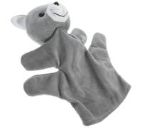 Didiseaon Interactive Plush Cartoon Cat Hand Puppet for Soft Animal with Five Finger Slots for Precise Movement Control Early Childhood Development and Storytelling Fun