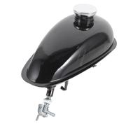 Didiseaon Iron Mini Gas Tank for Motorcycle Compatible with Engines Rust Fuel Tank for Mini Bike Replacement Easy to Install and Wear Resistant Fuel Reservoir