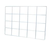 Didiseaon Iron Motorcycle Rear Luggage Rack Stable Food Box Holder with Square Grid Tray Food Carrier for Secure Takeaway Transport