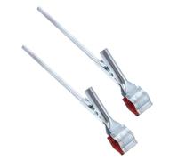 Didiseaon Iron Test Tube Holder Clamp in Labs Experiment and Experimental Lessons 2pcs with High Reliability and Small Lightweight Design for Securely Fixing Test Tubes Random Color