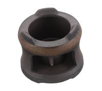Didiseaon Japanese Ceramic Tea Light Wax Pot Warmer Base with Handcrafted Thermal Stove Design for Teapots Multipurpose Scent Burner and Tea Lamp Stand Minimalist Rustic Decor for Home